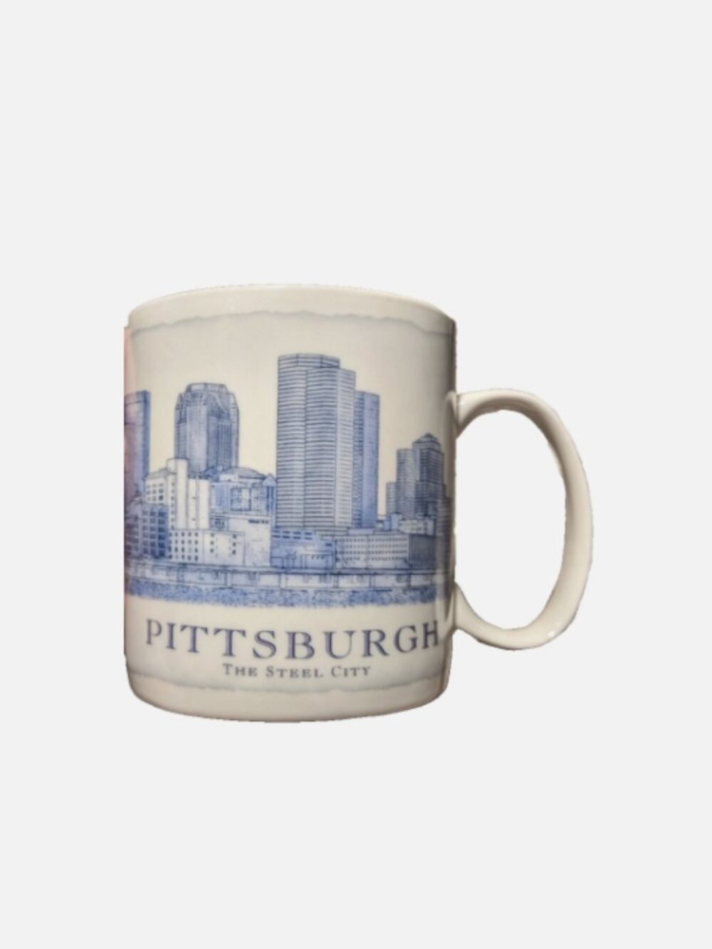 Starbucks Pittsburgh The Steel City Architect Series Coffee Cup/Mug 18 Oz 2006